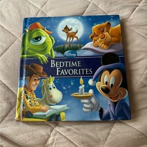 Disney Bedtime Favorites Book with Blue and Yellow Cover